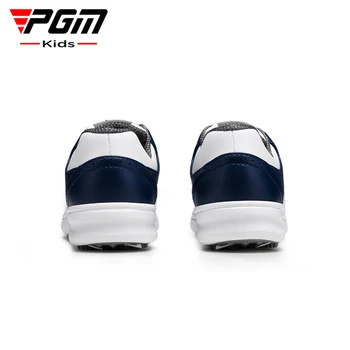 Детская обувь для гольфа PGM, водонепроницаемые противоскользящие детские легкие мягкие дышащие кроссовки, спортивная обувь для мальчиков 31-38 ярдов
