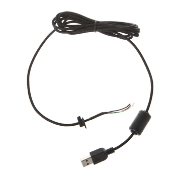 1 Комплект 2 м прочной нейлоновой плетеной лески USB-кабель для мыши для Logitech G9 G9X высокого качества