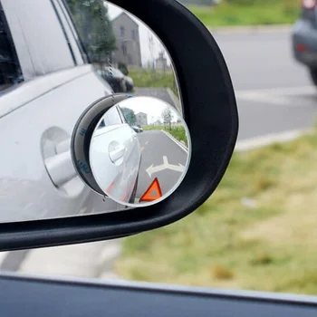 1 пара автомобильных круглых выпуклых зеркал со слепой зоной для Citroen C1 C2 C3 C4 C5 C6 C8 C4L DS DS3 DS4 DS5 DS5LS DS6