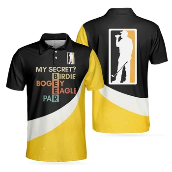 Летняя мужская повседневная рубашка поло для гольфа 2023 года, Дышащая быстросохнущая высококачественная износостойкая одежда с коротким рукавом