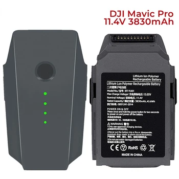 для DJI Mavic Pro Аккумулятор 11,4 В 3830 мАч, интеллектуальный сменный аккумулятор для полета Platinum, DJI Mavic Pro Alpine