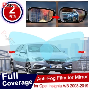 для Opel Insignia A B 2008 ~ 2019 Полное Покрытие Противотуманной Пленки Зеркало Заднего Вида Непромокаемые Прозрачные Противотуманные Пленки Автомобильные Аксессуары 2012