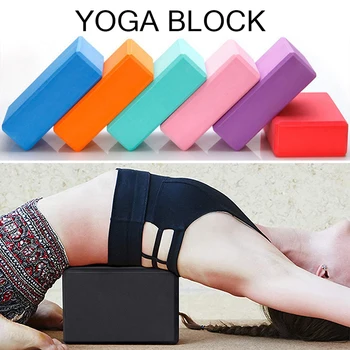 Sdattor 8 цветов EVA Yoga Brick 120 г Спортивные Упражнения Для Тренажерного Зала Пенопластовая Тренировка Для Растяжки, Придающая Форму Телу, Оздоровительные Наборы Для Фитнеса