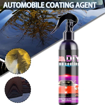1шт 200 мл керамическая автомобиля нано покрытие спрей для автомобиля краска уход аксессуары автоматического удаления царапин защита пальто протектор