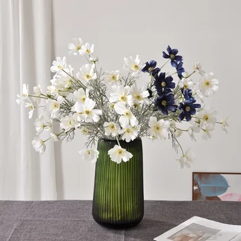 60 см Персидская хризантема, искусственный цветок с 6 головками, Украшение дома, гостиной, украшения из искусственных цветов