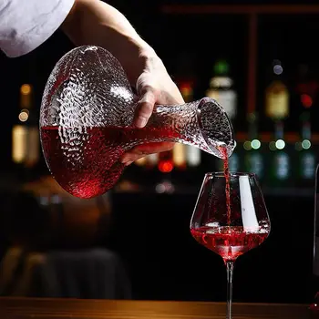 Набор графинов для красного вина из хрустального стекла, домашнее вино, быстро утолщающийся индивидуальный креативный кувшин для вина в европейском стиле