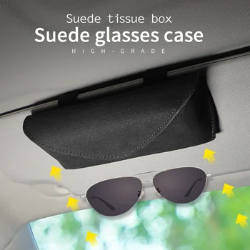 Для Lexus, чехол для автомобильных очков с логотипом для печати, Переносной Солнцезащитный козырек, Солнцезащитные очки для хранения, Универсальная клипса для очков, Прочные Аксессуары