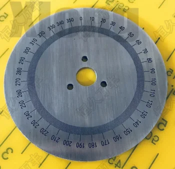 Внешний диаметр: 80 мм Угловой диск из нержавеющей стали, круглый на 360 градусов 80 # 10 # 2