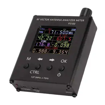 Анализатор радиочастотной антенны 137,5 МГц-2,7 ГГц, УФ-импеданс, Реактивное сопротивление, измеритель векторного анализатора КСВ S11, анализатор радиочастотной антенны