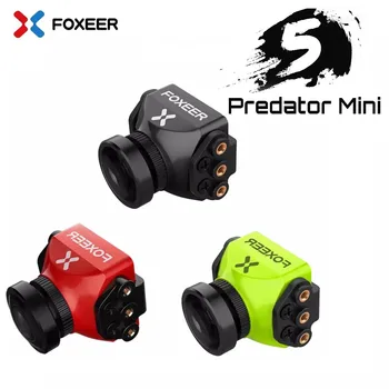 Foxeer Predator V5 FPV Камера Гоночного Дрона Mini Camera16: 9/4: 3 PAL / NTSC переключаемый Super WDR OSD с увеличенной задержкой 4 мс PredatorV4