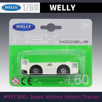 Willy Масштаб 1: 60 #9513JAL- Модель Тягача Аэропорта Japan Airlines Из Статического сплава, Литого под давлением, Имитационная Модель Автомобиля, Коллекция Игрушек Gi
