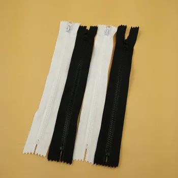 3 # Черно-белая короткая пластиковая застежка-молния из смолы 20 см 40 см 10шт. Сумки для ремонта и шитья на заказ, карман для подушки, аксессуары ручной работы