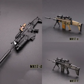 В наличии Minitimes Toys MK17 1/6 Оружие Из Пистолета Нельзя Стрелять Специальная Боевая Модель Штурмовой Винтовки Для Сцены С Фигуркой Солдата