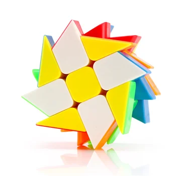 MoYu Meilong Cubing Classroom Windmill Cube 3x3 Magic Cube Кубики-головоломки без Наклеек Профессиональные Скоростные Развивающие Игрушки