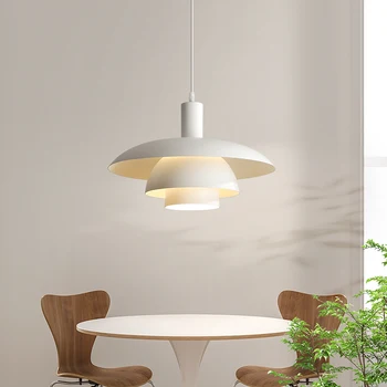 Простая ресторанная люстра в скандинавском стиле, подвесные светильники для кухни, столовой, потолка, Современный светодиодный подвесной светильник для декора комнаты