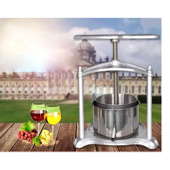Ручная машина для отжима сока и меда объемом 3 л / 6 л, медовый экстрактор, ручная машина для отжима вина, устройство для отжима фруктов и овощей
