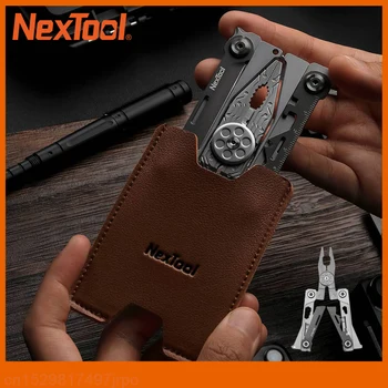Nextool Mini 14 в 1 Многофункциональный инструмент EDC EDC для улицы, портативная отвертка, Гаечный ключ, Плоскогубцы, нож с сумкой для хранения Youpin