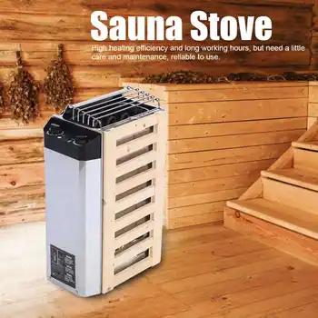 Нагреватель для сауны мощностью 3 кВт с внутренним управлением из нержавеющей стали, нагревательный инструмент для сауны, душа, СПА-салона для похудения