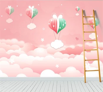 beibehang Индивидуальные новые модные 3D теплые розовые облака серия воздушных шаров 