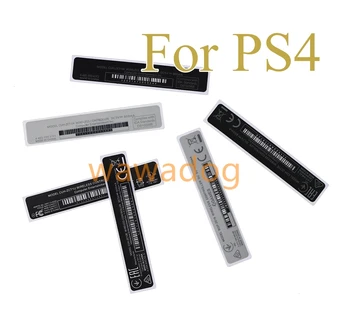 100шт Для ручки PS4 наклейки со штрих-кодом для Playstation 4 Корпус контроллера PS4 Тонкая задняя наклейка с этикеточными уплотнениями
