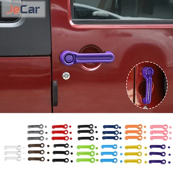 Наклейки для украшения дверной ручки JeCar для Jeep Wrangler JK 2007-2017 2-дверная версия Автомобильные аксессуары ABS