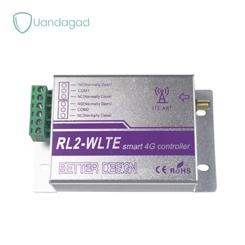 Пульт дистанционного управления GSM 4G LTE RL2-WLTE 2-канальный релейный переключатель Smart SMS APP WEB Alert для домашнего использования в помещении
