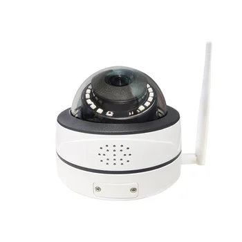 Мини-металлическая антивандальная купольная камера Wifi с объективом P2P 5MP 2.8 мм, двухстороннее аудио, беспроводная камера видеонаблюдения