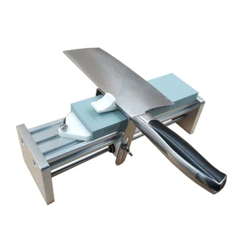 Рамка для заточки ножей с фиксированным углом заточки Каменные инструменты Алюминиевые Деревообрабатывающие инструменты для строгания Стамеска Разделочный нож