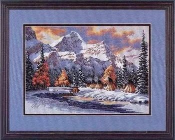 Ранний снег, лесной пейзаж, высококачественные наборы для вышивания крестиком, 14-каратный набор для шитья без печати, вышитое искусство ручной работы, домашний декор.