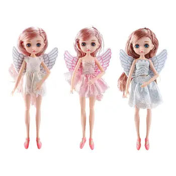 8-дюймовая модная кукла с шаровыми шарнирами Гибкие куклы-ангелы для внучки Лучший подарок