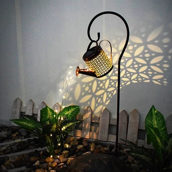 Солнечные Ландшафтные светильники, Водонепроницаемый Уличный Ретро-чайник, фонарь, фонарь для сада, дорожки, Газона, ландшафтной лампы на заднем дворе