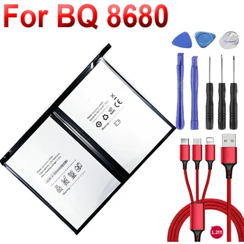 Аккумулятор емкостью 8680 мАч для планшетного ПК BQ bq battery 8680 + USB-кабель + набор инструментов