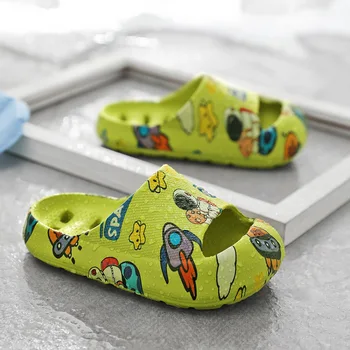 Детские тапочки для мальчиков, детские садовые сандалии, детская пляжная обувь для мальчиков