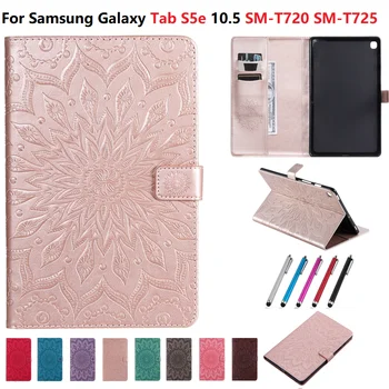 Флип-чехол из Розового Золота Для Samsung Galaxy S5e 10 5 Fundas T720 T725 10,5 дюймов 2019 Tab S5e Чехол-Подставка Для планшета SM-T720 SM-T725
