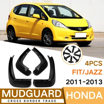 Брызговики для Honda Fit Jazz 2011-2013 Брызговики Переднее Заднее крыло Автомобильные Аксессуары