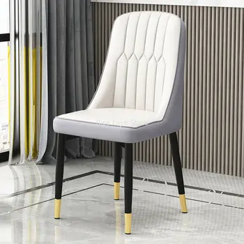 Дизайнерский обеденный стул с акцентом, обеденный Кухонный стул для гостиной, деревянный стул для игр, Переносная мебель для дома Sillas De Comedor MZY