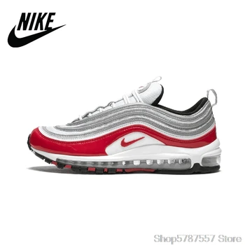 Оригинальные аутентичные мужские кроссовки Nike Air Max 97 LX, трендовая дышащая спортивная обувь для улицы 921826-009