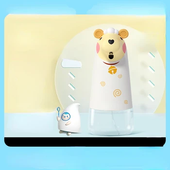 Детская автоматическая стиральная машина для рук, Датчик, Интеллектуальная Пенопластовая стирка, Мобильный телефон, Электрический дозатор бытового мыла.